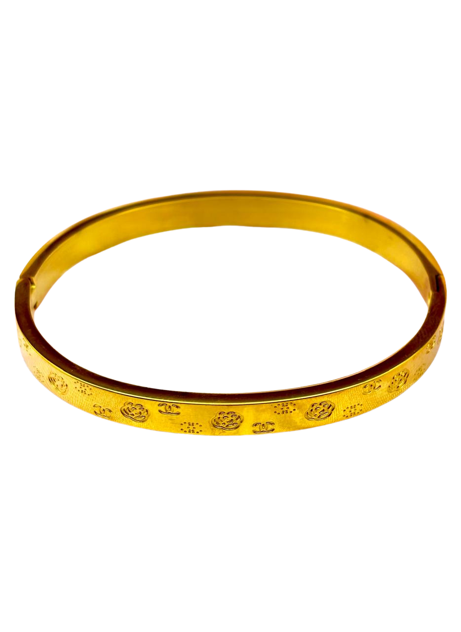 Royal Bloom Bracelet & Ring Combo (Anti-Tarnish Korean Style)