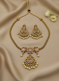 Kashwi Blush Radiance AD Necklace Set