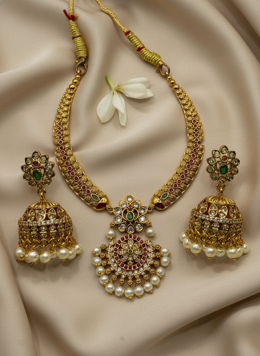 Kashwi Polki Hasli Royale Set