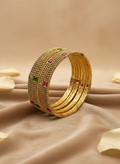 Ritika Polki Lattice Bangles