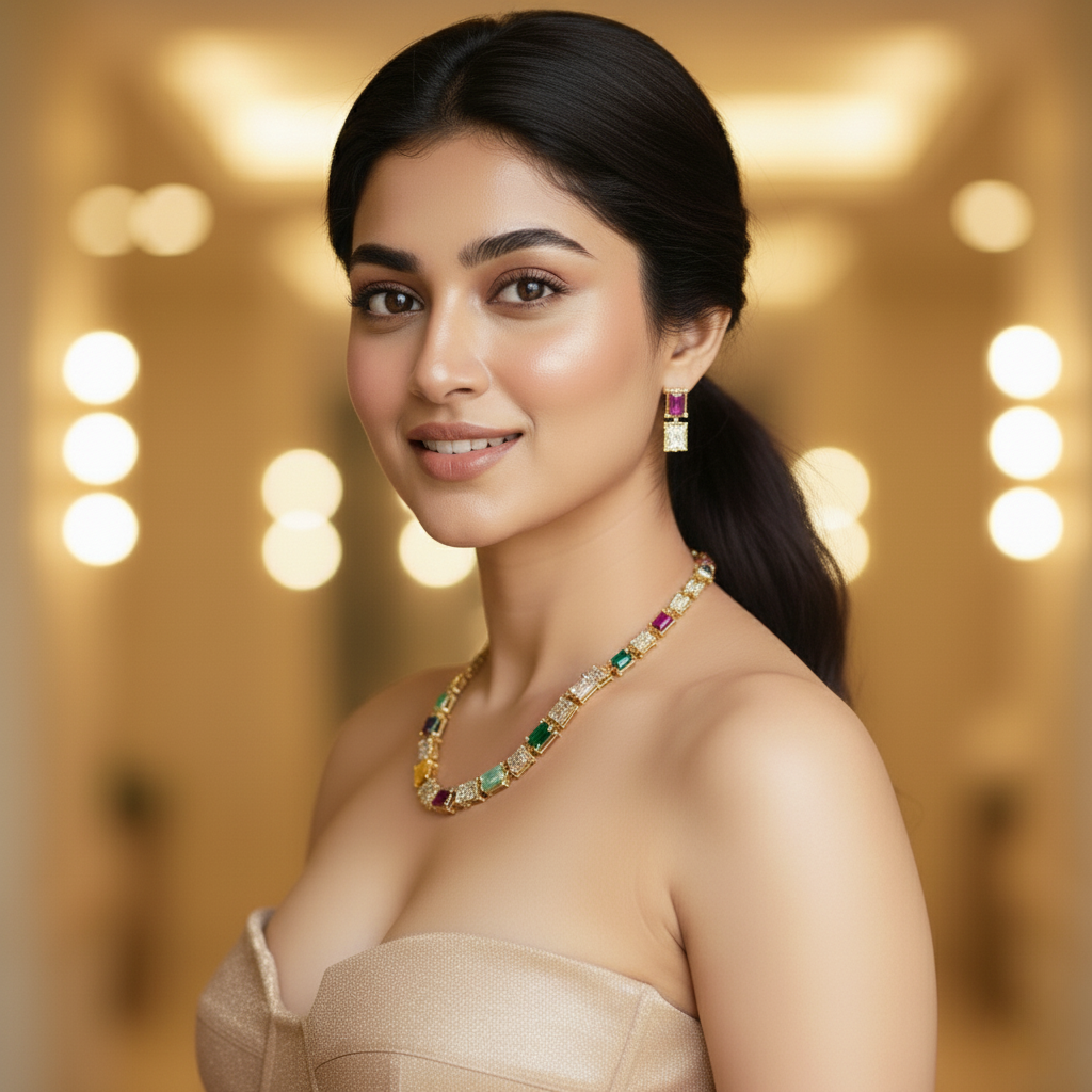 Kashwi Spectrum AD Necklace Set