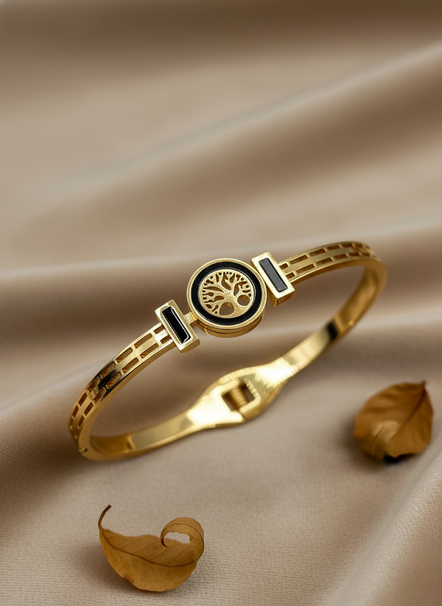Tree of Life Bracelet – Korean Gold Serenity