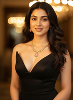 Blush Pink AD Necklace Set