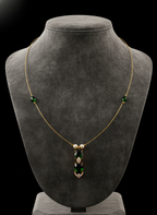 Emerald Grace Invisible Necklace
