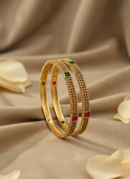Ritika Polki Lattice Bangles