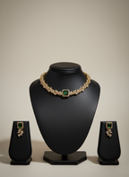 Colour Changing AD Necklace Set (Emerald Radiance)
