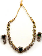 Colour Changing AD Necklace Set (Emerald Radiance)