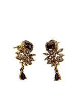 Amethyst Glow AD Necklace Set