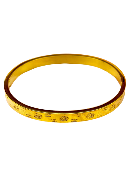 Royal Bloom Bracelet & Ring Combo (Anti-Tarnish Korean Style)