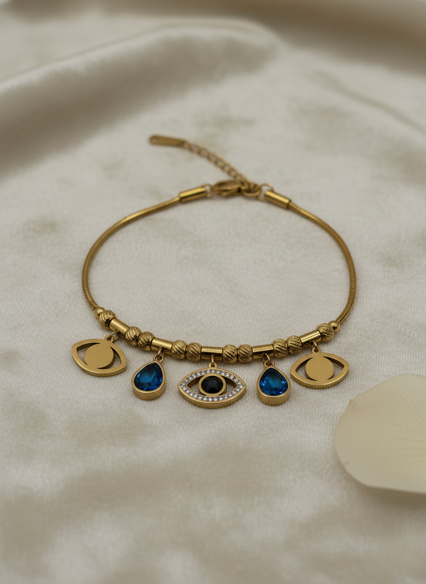 Azure Aegis Bracelet