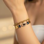 Azure Aegis Bracelet