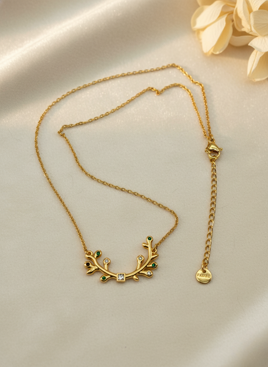 Floral Vine Necklace