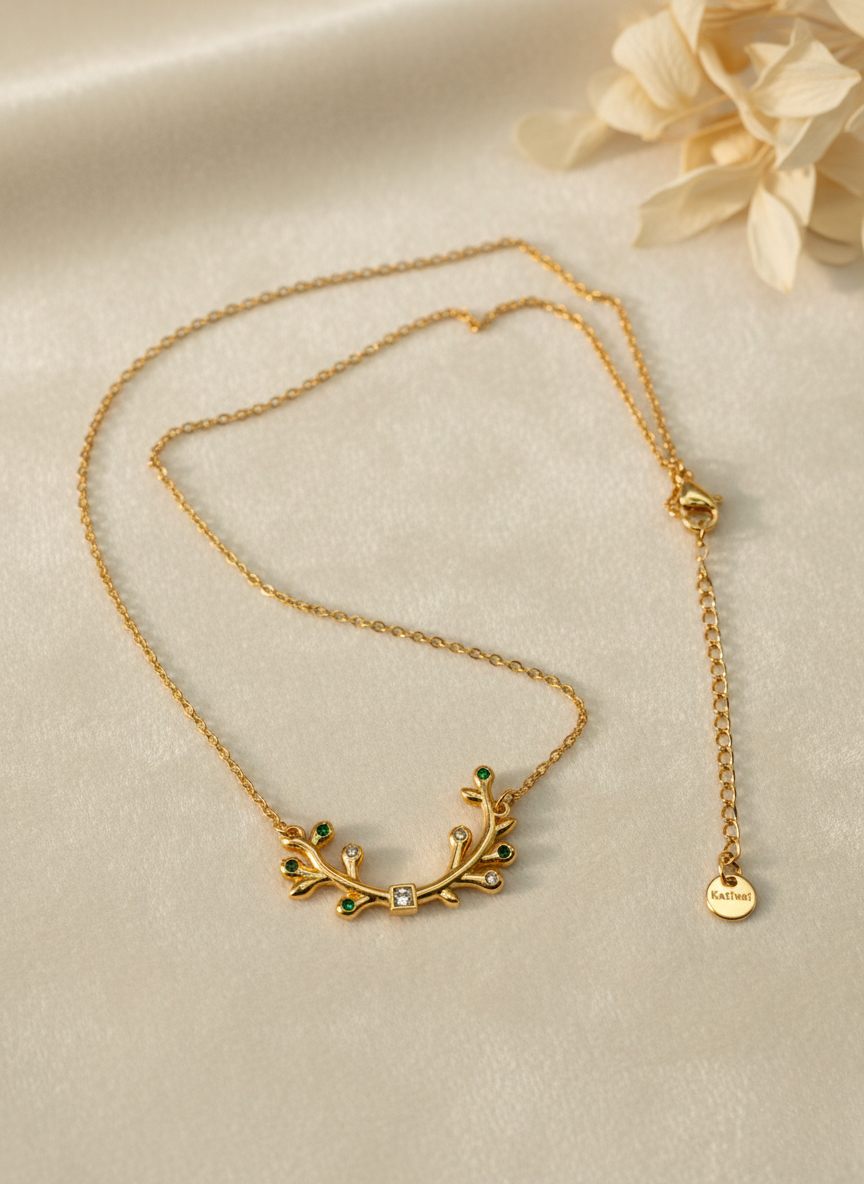 Floral Vine Necklace