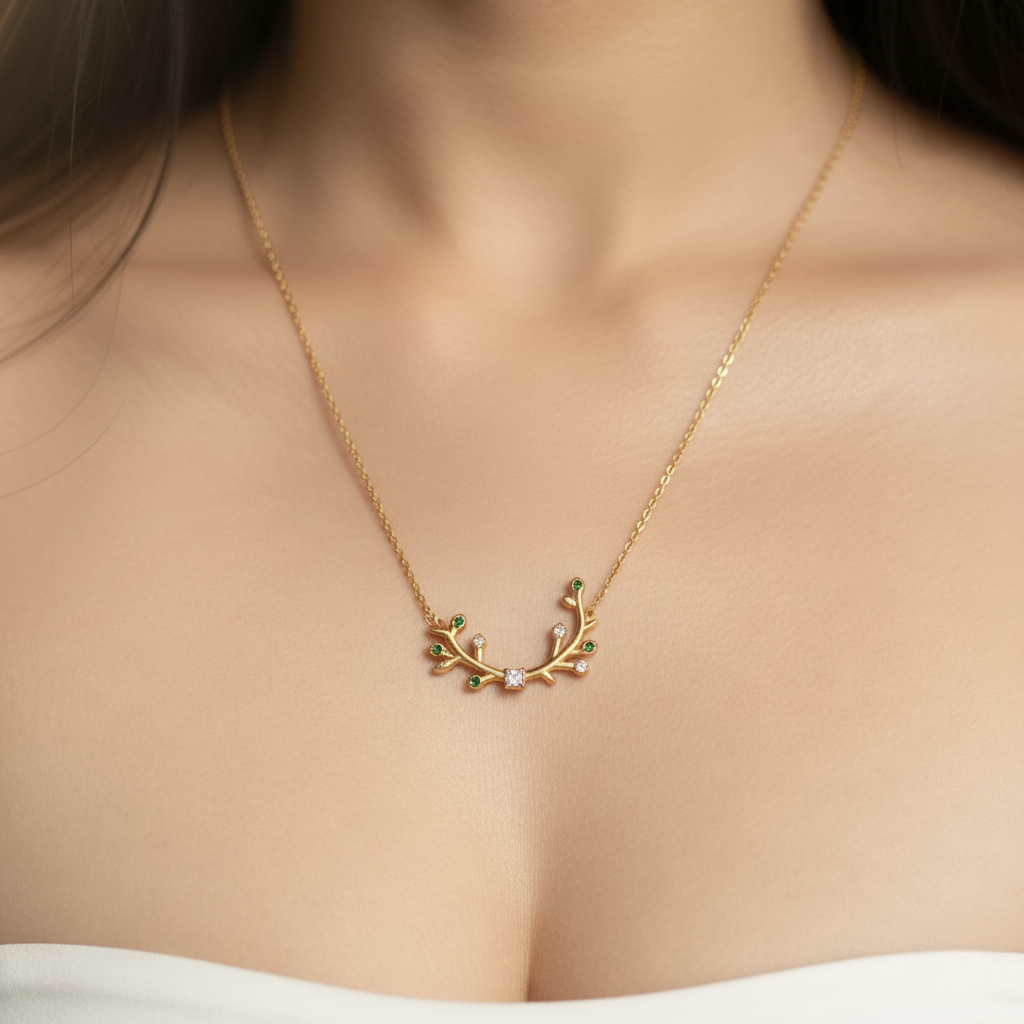 Floral Vine Necklace