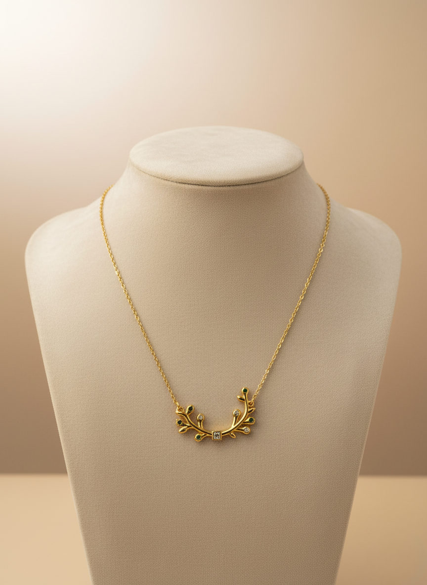 Floral Vine Necklace