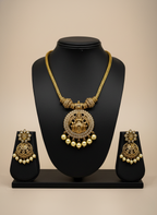 Divine Lakshmi Antique Necklace Set