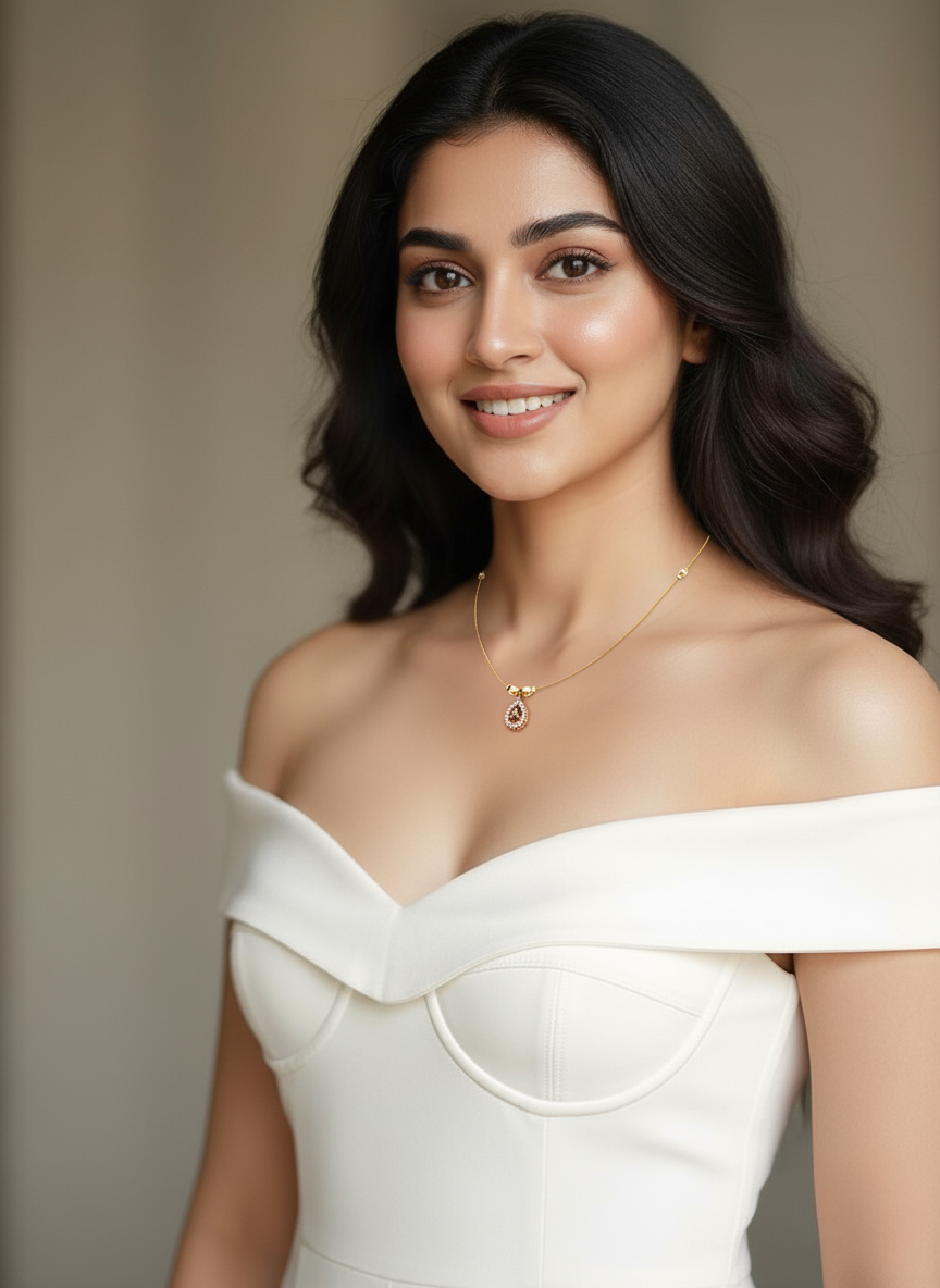 Ethereal Drop Invisible Necklace