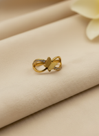 Butterfly Infinity Ring