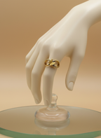 Butterfly Infinity Ring