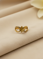 Butterfly Infinity Ring