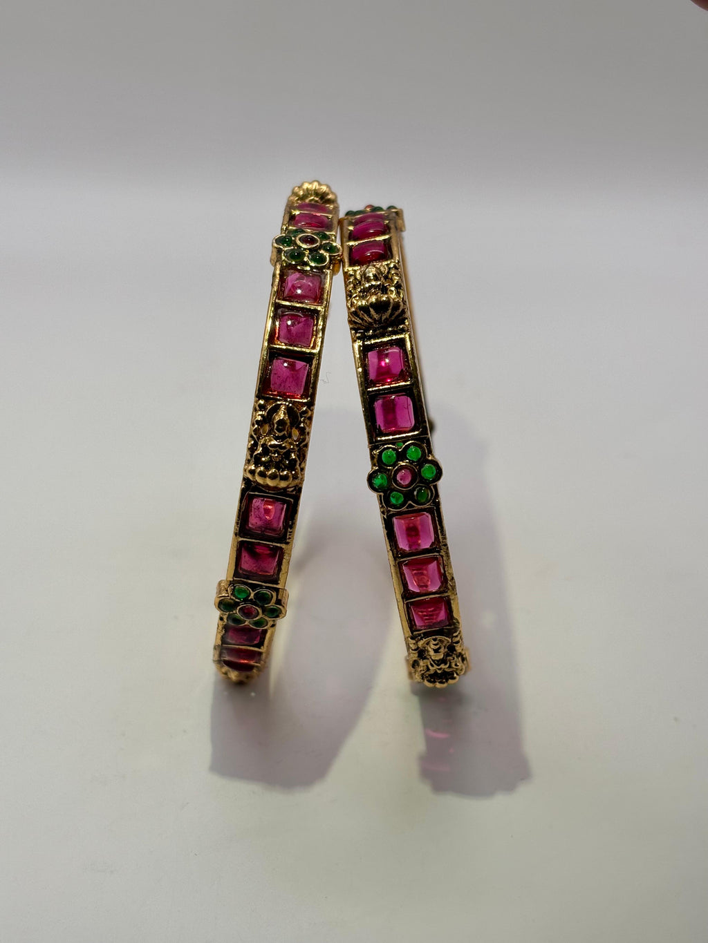 Rajithya Ruby Square Bangles