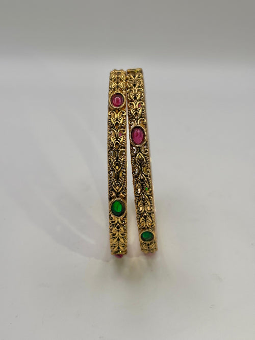 Amira Antique Filigree Bangles