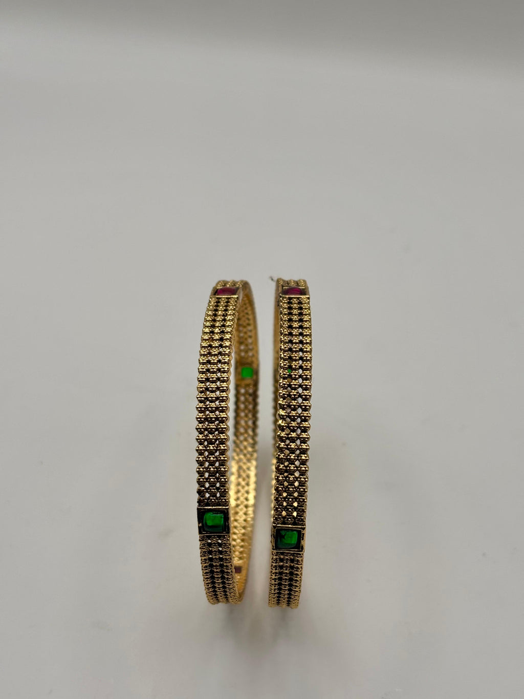 Ritika Polki Lattice Bangles