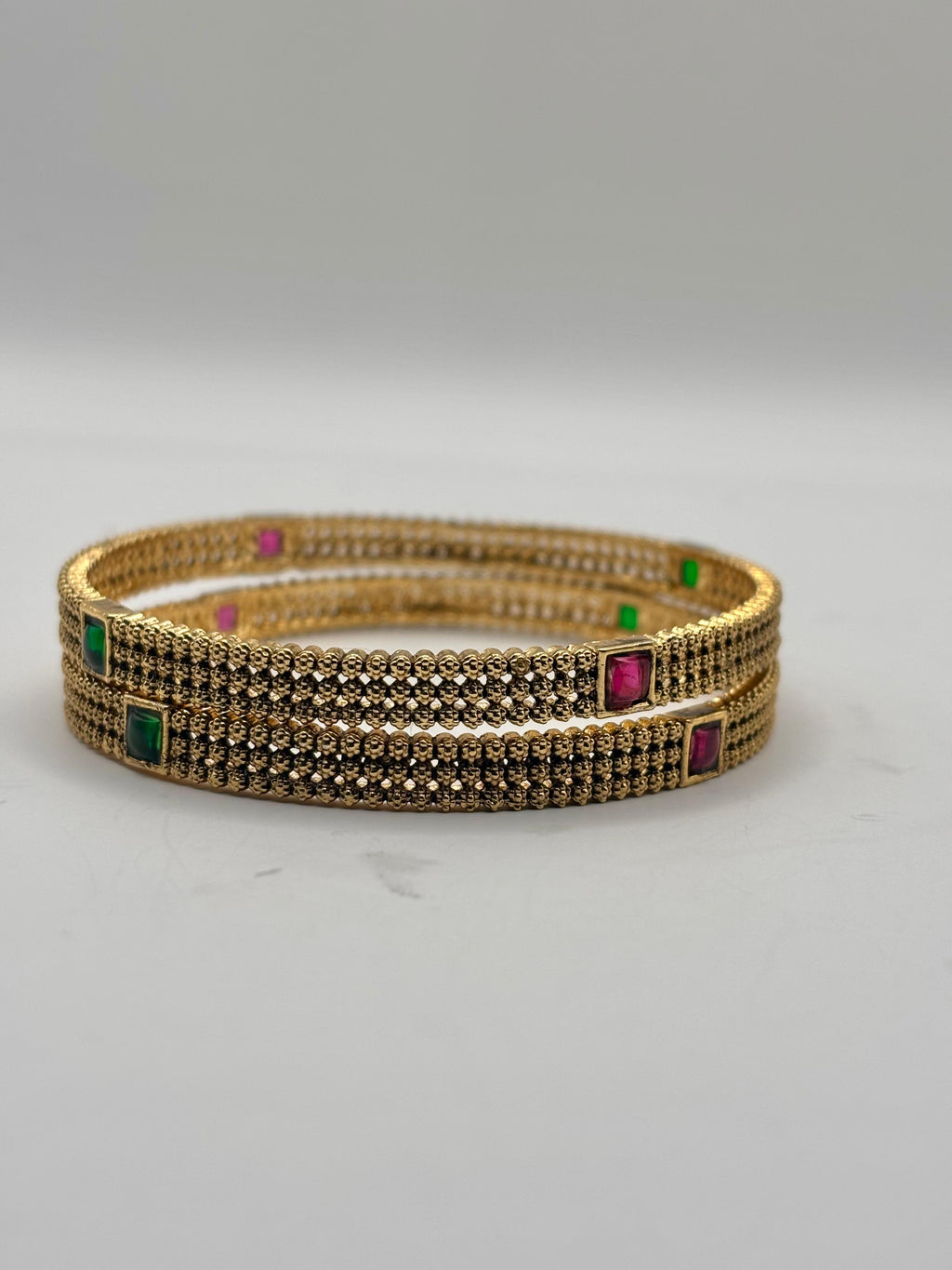 Ritika Polki Lattice Bangles