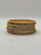 Ritika Polki Lattice Bangles
