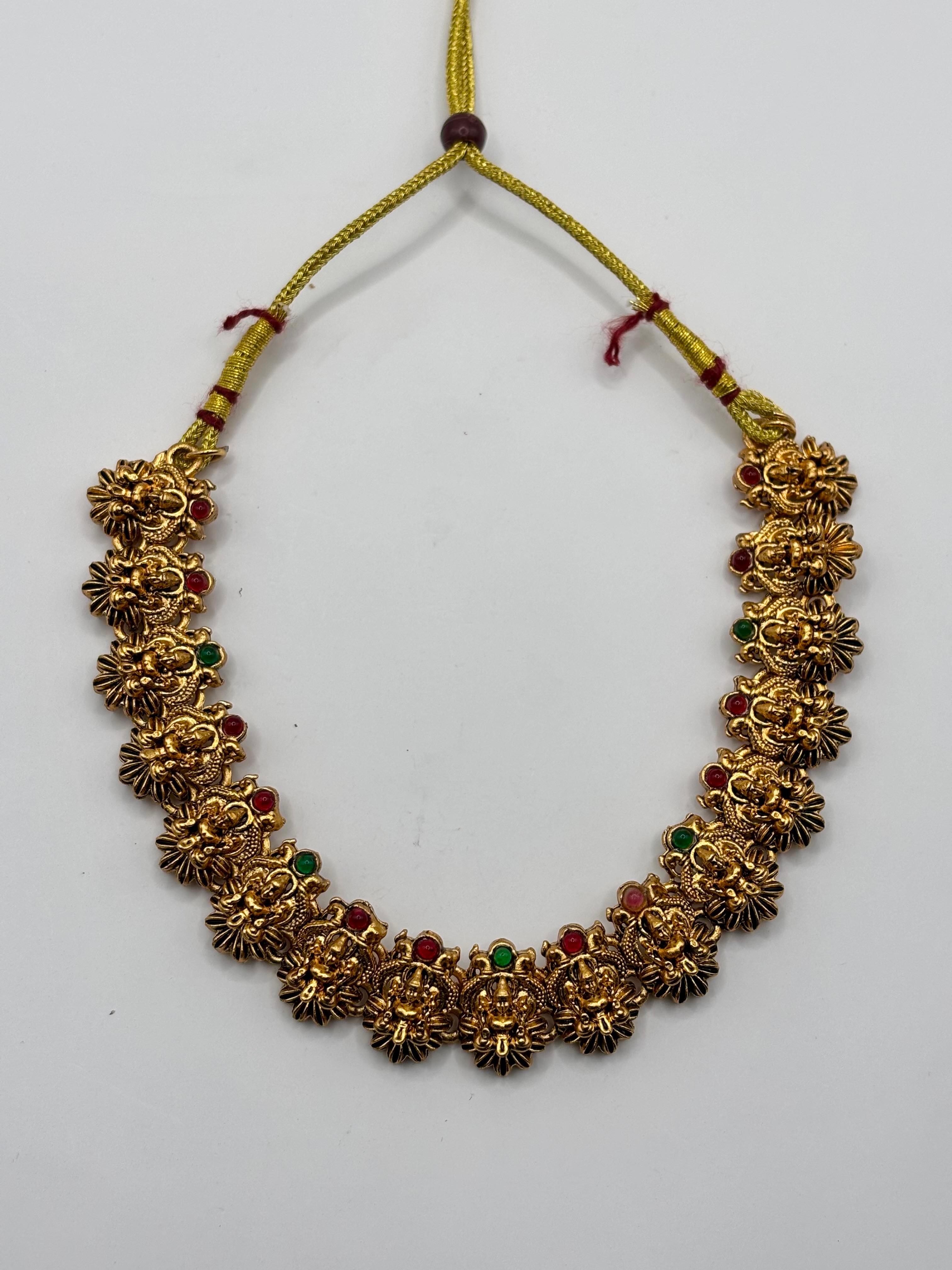 Kashwi Antique Floral Lakshmi Set