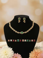 Colour Changing AD Necklace Set (Emerald Radiance)
