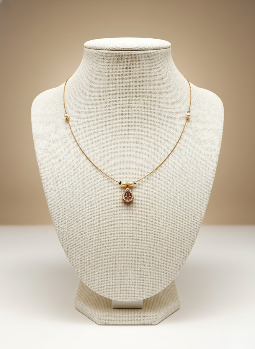 Ethereal Drop Invisible Necklace