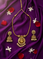Divine Lakshmi Antique Necklace Set