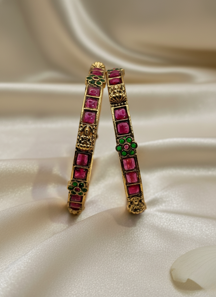 Rajithya Ruby Square Bangles