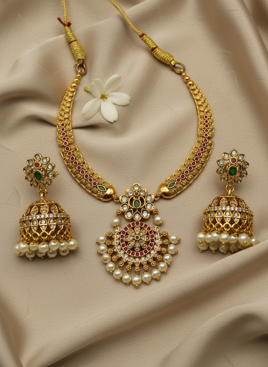 Kashwi Polki Hasli Royale Set