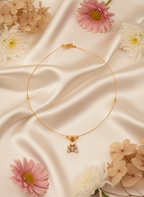 Crystal Bloom Invisible Necklace