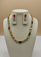 Kashwi Spectrum AD Necklace Set